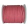 Round Leather Cord Raspberry - 1,5mm
