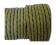 Oslo Round Braided Leather Cord- 5mm-Olive Green