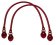 Leather-Bag Handle-Style1- Maroon