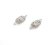 Magnetic Clasps, Zamak, Silver, MG3-8mm