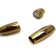 Stainless Steel Magnetic Clasp: MGST 05 9mm (gold)
