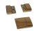 Stainless Steel Magnetic Clasp: MGST-103 20*4mm (rose gold)