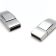 Stainless Steel Push Clasp: MGST 244 11.5x3mm (Steel Matt)