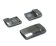 Stainless Steel Magnetic Clasp: MGST-272 12*4mm (steel matt)