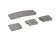 Stainless Steel Magnetic Clasp: MGST-275 10*3mm (Steel Matt)