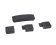 Stainless Steel Magnetic Clasp: MGST-276 8*3mm (Black Matt)