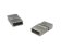 Stainless Steel Magnetic Clasp: MGST-30 10*5mm (Steel Matt)