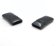 Stainless Steel Magnetic Clasp: MGST-93 12*4 mm (black matt)