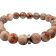 Red Network Gemstone Bracelet: Style-551 (8mm)