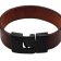Plain Flat Leather Bracelet - Style 295
