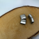 Stainless steel magnetic clasp for memory: MGST32 (memory clasp) 16*5mm (Steel Matt)