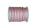 Round Leather Cord -3mm - Metallic Pastel Pink