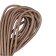 Real Round Nappa Leather Cord - Mid Brown 5mm
