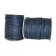 Round leather cord-2mm-Marine blue