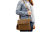 LeatherBag15 - Medium Leather Pochette - Taupe