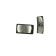 Stainless steel magnetic clasp for memory: MGST32 (memory clasp) 16*5mm (Steel Matt)