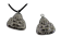 Stainless Steel Charms: SSP-590 19*23mm (Steel)
