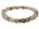 Grey Agate Gemstone Bracelet: Style-585 (6mm)
