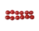 Ceramic Beads - 25mm (Red)