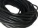 Round leather Cords - 10mm - Black