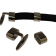 Stainless Steel Hook Clasp: MGST-60 12.5mmx6.8mm (Steel)