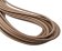 Round Stitched Nappa Leather Cord-4mm-taupe