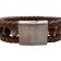 Combination Gemstone and Leather Bracelet - Style 167