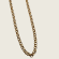 Semicircle Wire Belcher Chain Necklace - Gold - 3mm - Item 988