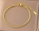 Rope Chain Bracelet - 3mm – Gold - Item 906