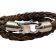 Hawaii Bolo Braided Leather Bracelet - Style 501