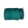Round Leather Cord - 5mm - Vintage Turquoise