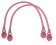 Leather-Bag Handle-Style1- Pink