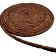 Montana Braided Leather Cord - 10mm - Tan