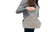 SuedeBag17 - Triangle Suede Bag -  Grey