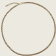 Semicircle Wire Belcher Chain Necklace - Gold - 3mm - Item 988
