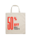 Cotton Tote Bag - 50% off