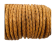 Oslo Round Braided Leather Cord- 5mm -Camel