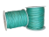 Round Leather Cord - 1.5mm - Metallic Green