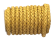 Oslo Round Braided Bolo cords - 6mm-yellow