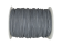 Round Leather Cord-1,5mm-plain-DARK GREY