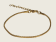 Soft Round Snake Chain Bracelet – Gold - 1.5mm - Item 901