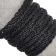 Madison style braided leather cords- 10*3.5mm- MATT Black