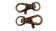 Zamak Lanyard Clasp-FI-7031-40mm-Antique COPPER