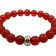 Carnelian Gemstone Bracelet: Style-504 (8mm)