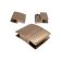 Stainless Steel Magnetic Clasp: MGST-111 20*3,5mm (rose gold)