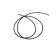 Round Braided Rubber Cord - Style - 6