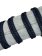 v cross braided leather cord -15mm- DARK BLUE