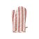 Pink and White Striped Oven Mitt