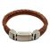 Combination Leather Bracelet - Style 181