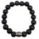 Gold Obsidian Stone Gemstone Bracelet - Style 582